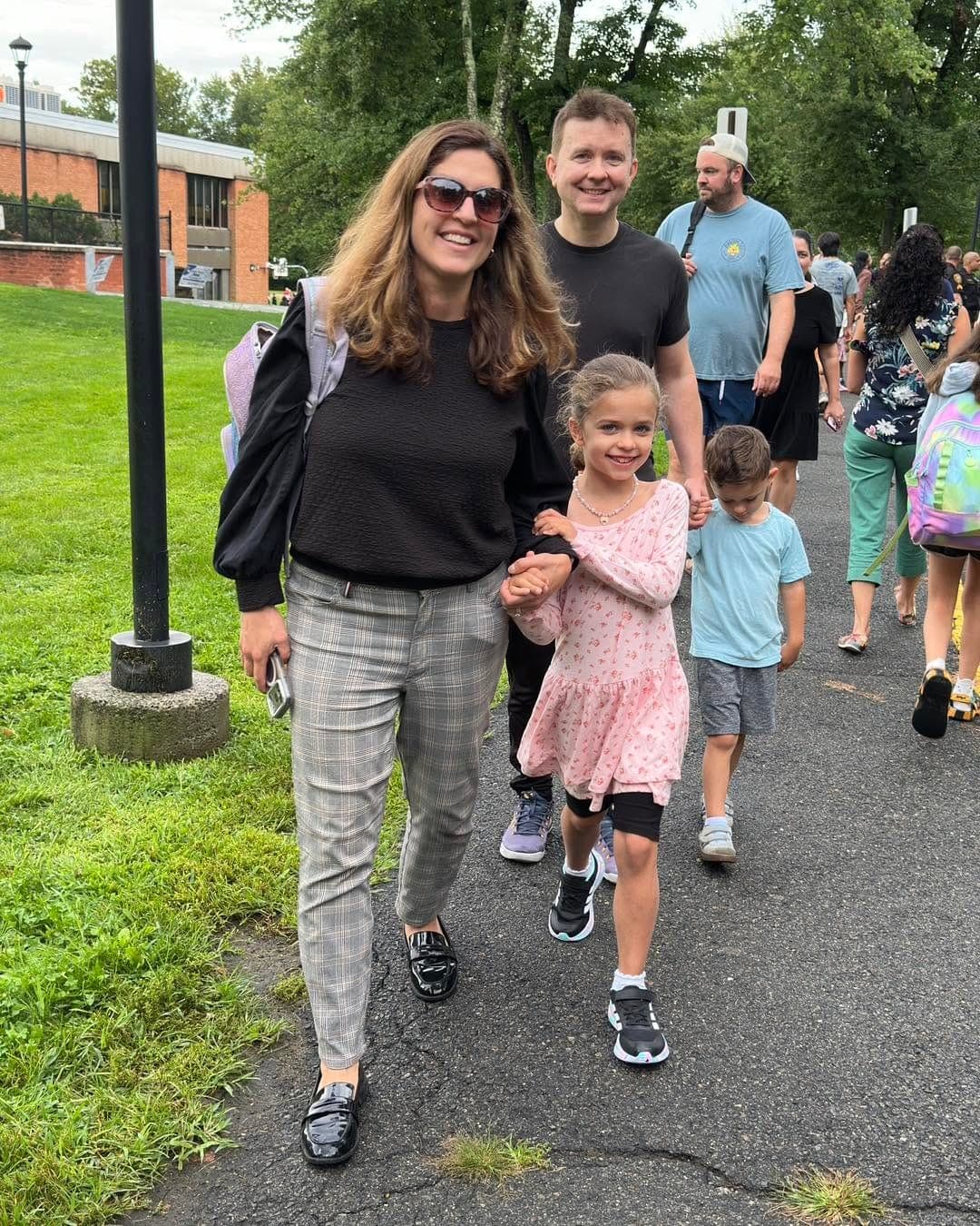 A New Providence family shares a first-day arrival.