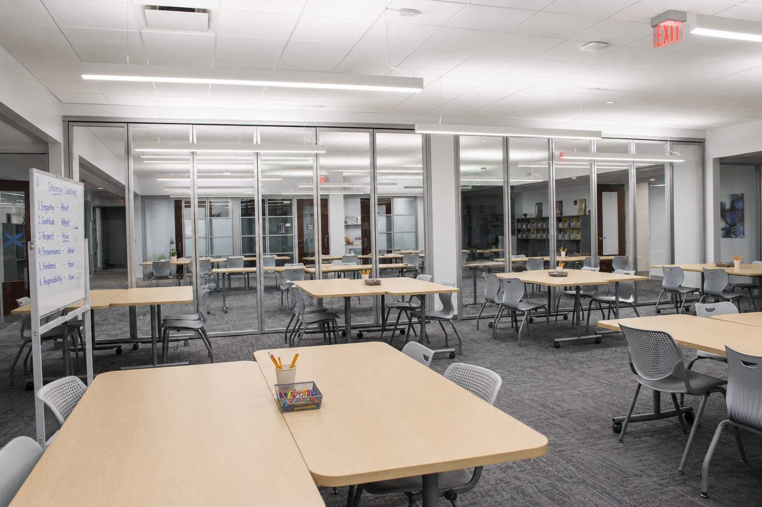 The new facility includes purpose-built program space designed to support learning, independence and personal growth.