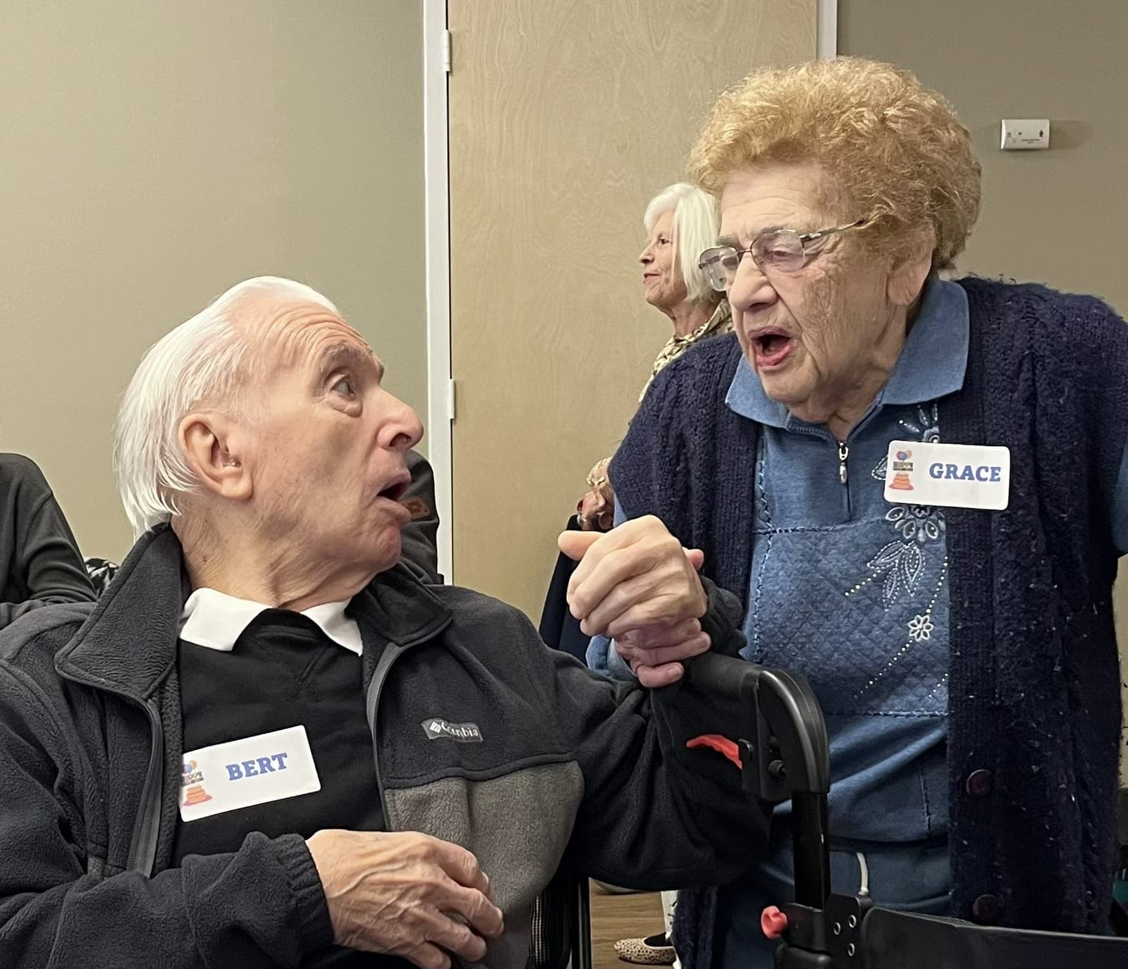 Guests celebrate at the DeCorso Community Center’s October 7 birthday extravaganza honoring New Providence residents in their 90s.